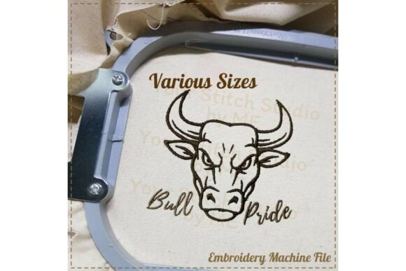 A Designer's Review of the Bull Pride Embroidery File