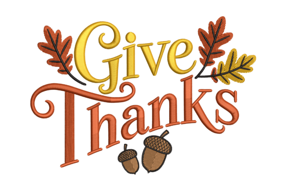 A Designer's Review of the Give Thanks Autumn Embroidery
