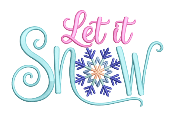 A Designer’s Review of the Let It Snow Embroidery Design