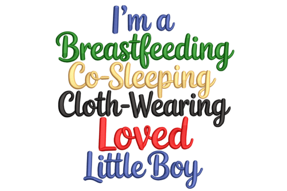 Adorable Breastfeeding Co-Sleeping Boy Design