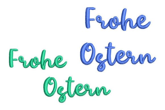 Frohe Ostern German Lettering: A Designer’s Hands-On Review