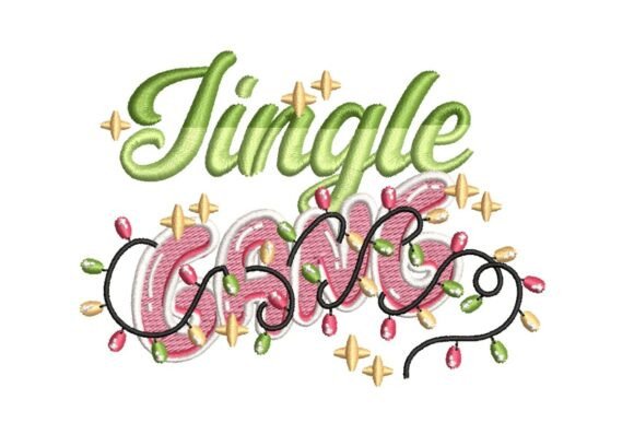 Jingle Gang: A Festive Embroidery Design Review