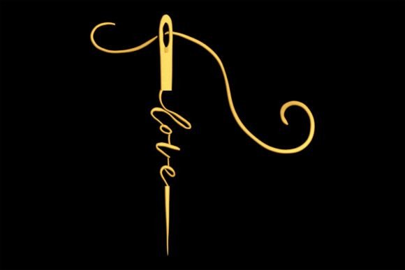 Love Needle Thread: A Charming Embroidery Design