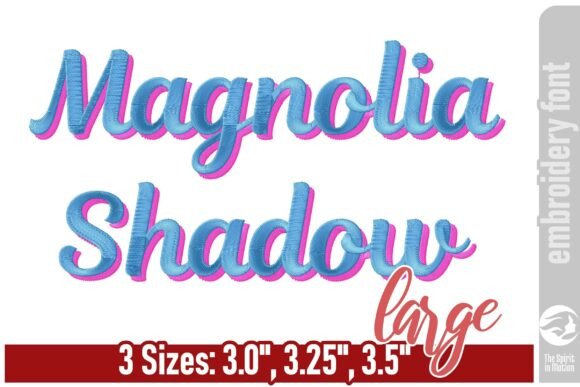 Magnolia Shadow Embroidery Font: A Seasonal Designer's Review