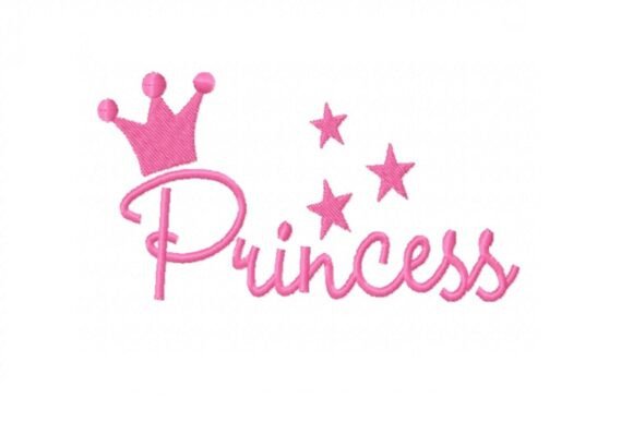 Princess Embroidery Design: A Sweet Elegance for Handmade Gifts