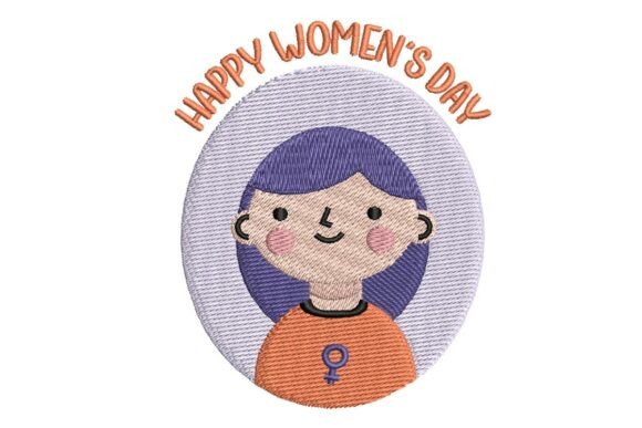 Review: Happy Women's Day Smiling Girl Embroidery