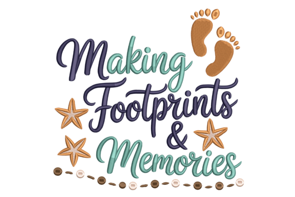 Review: Making Footprints Memories Embroidery Design
