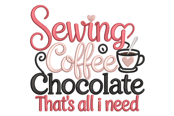 Sewing Coffee Chocolate: A Craft Fair Essential