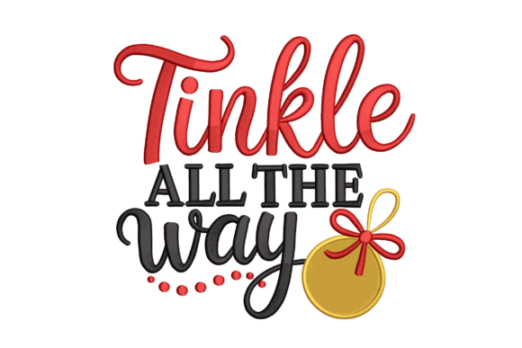 Tinkle All the Way: A Festive and Cheeky Design
