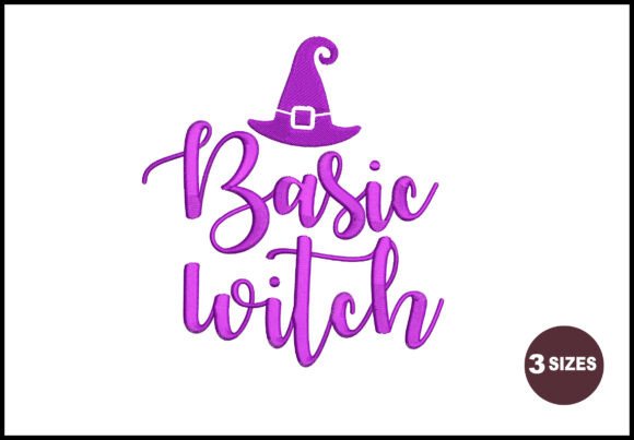 Why the Basic Witch Embroidery Design is a Craft Fair Winner